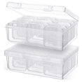 thumbnail image 1 of 24 Pcs Small Bead Organizer Bead Case Storage Organizer Diamond Art Containers Accessory Storage with 2 Pcs Hinged Lid, 1 of 6