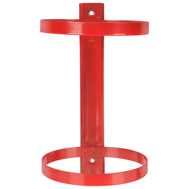 OULII 1Pack Red Fire Extinguisher Mounting Bracket for Fire Extinguisher Fixing