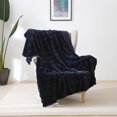 thumbnail image 1 of HOMETRENDS Sheared Faux Fur Polyester Throw, 1 of 5