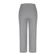 thumbnail image 3 of Plebaso Wide Leg Pants for Women Drawstring Knit Casual Pants Solid Color Womens Open Bottom Trousers, 3 of 6
