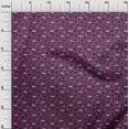 thumbnail image 3 of oneOone Velvet Purple Fabric Bird Craft Projects Decor Fabric Printed By The Yard 58 Inch Wide, 3 of 5