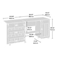 thumbnail image 2 of Sauder® Sauder Select Sewing/Craft Cart, Soft White, 414873, 2 of 5