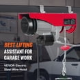 thumbnail image 2 of KFFKFF Powered Lift 1760lbs featuring 14ft Corded Remote, 110 Volt Electric Lift with 40ft Solo Wire Lifting Range & Genuine Copper Engine, suitable for Garage Storage Facility Factory, 2 of 9