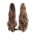 thumbnail image 4 of Extension de Queue de Cheval Longue Bouclée Ondulée de 55 cm pour Femmes et Filles, Queue de Cheval Synthétique Bouclée, Longue Pièce de Cheveux Bouclés, Extensions de Cheveux à Clip, 4 of 8