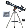 thumbnail image 1 of Celestron Astro Master LT 70AZ Réfracteur Sans Outil, Bleu (21074), 1 of 6