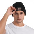 thumbnail image 4 of ZICANCN Bonnet Tricoté-Rings Colour Olympia Bonnet d'Hiver Doux Chaud Classique pour Hommes Femmes Structure Cercles Olympiques, 4 of 6
