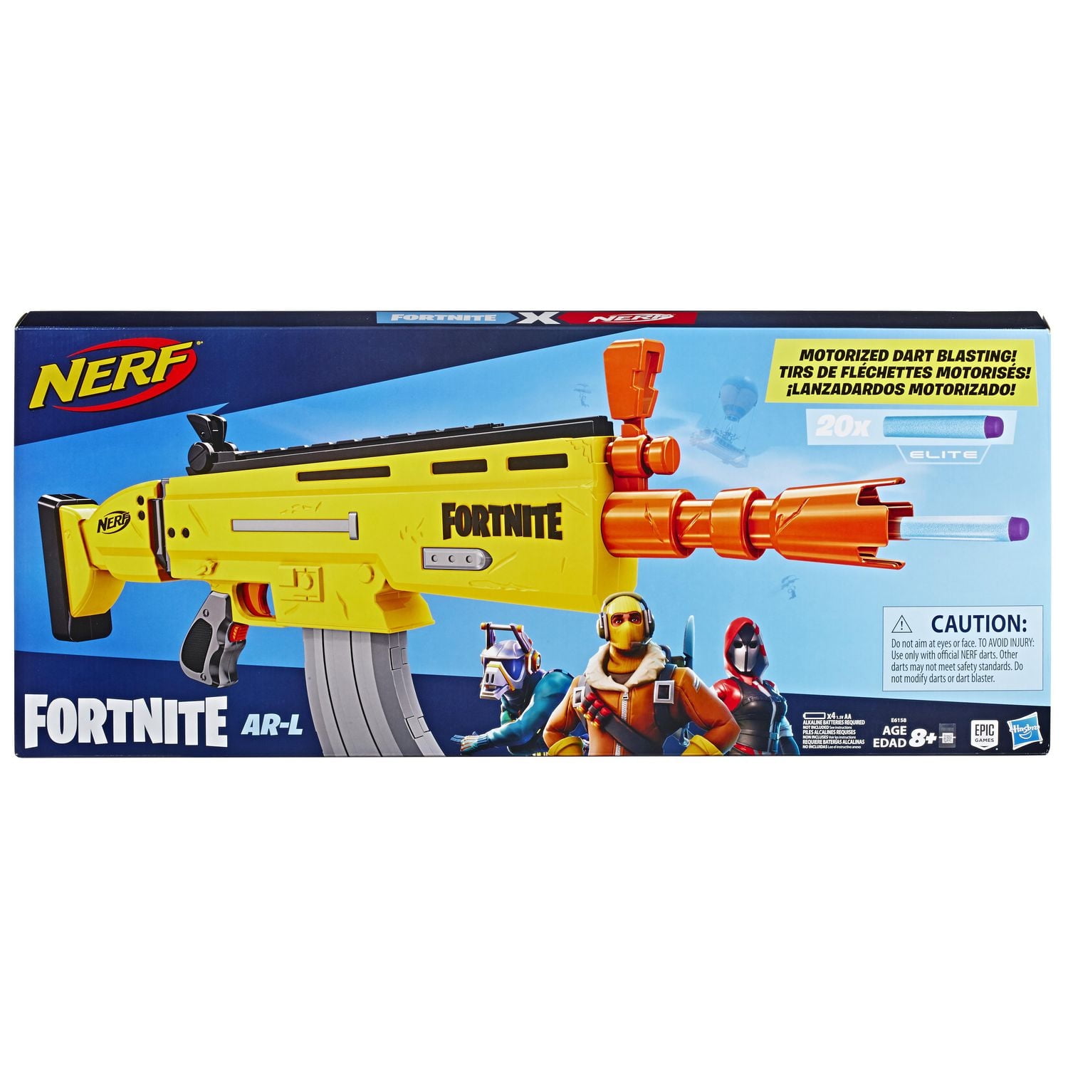 Nerf Fortnite AR-L Elite Dart Blaster - Walmart.ca