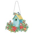 thumbnail image 1 of MesaSe DIY  Painting Garland Craft Snowman Rhinestone Hanging Wreath Set (YH37), 1 of 10