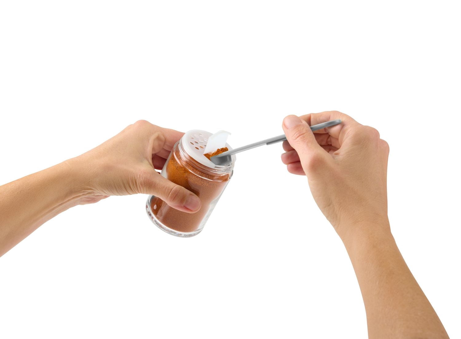 TRUDEAU™ STAK™ Large Stacking Glass Spice Bottle Unfilled 1pk, 200 ml
