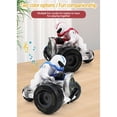 thumbnail image 3 of EGNMCR Electric Stunt Motorcycle Toy Children's Electric Universal Toy Electric Stunt Tricycle Rotating 360 Motorcycle Roboter Lighting Music Toy remote control robot, 3 of 6