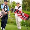 thumbnail image 2 of Ladies Womens Complete Golf Clubs Set 10 Pieces Includes Alloy Driver Red, 2 of 10