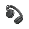 thumbnail image 2 of Logitech Zone Wireless 2 Premium Noise Canceling Headset with Hybrid ANC, Bluetooth, USB-C, USB-A, Certified for Microsoft Teams and Fast Pair, Graphite, 2 of 15