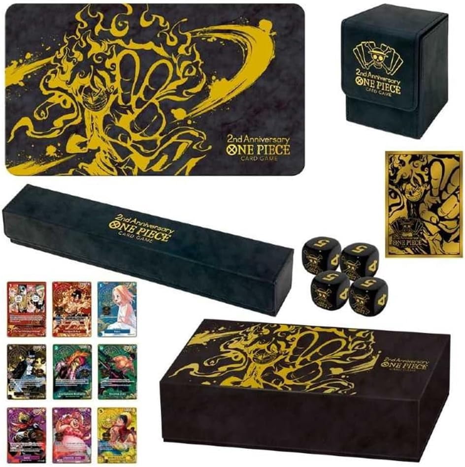 One Piece Card Game Japanese 2nd Year Anniversary Set - English