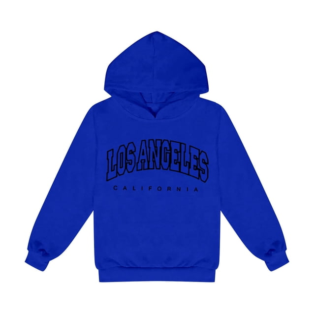 MEZZALL Letter Printed Casual Hoodie For Children Sweatshirt Long Sleeve Pullover Tops Versatile, 100