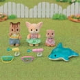 thumbnail image 4 of Calico Critters Nursery Friends - Pool Fun Trio, ensemble de 3 figurines de poupée à collectionner avec accessoires, 4 of 5