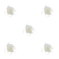 thumbnail image 3 of pitrice 1/2/3/5 Maille Fascinator Femmes Coiffure Prom Maquillage Nuptiale Scène Réglable Performance Photo Coiffe Fille Bande de Cheveux Beige 5PCS, 3 of 6
