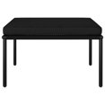 thumbnail image 3 of vidaXL 3 Piece Garden Lounge Set with Cushions Black PVC, 3 of 5