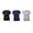 Black / Light Grey / Navy, variant on Blank Activewear Pack of 10 Women's T-Shirt, Quick Dry Performance fabric