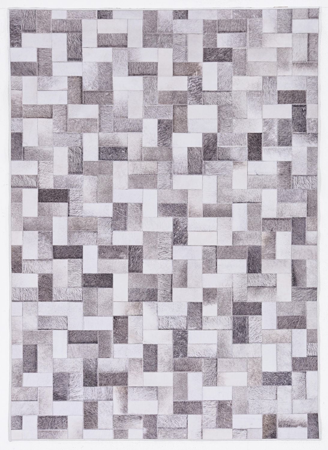 Tapis Laredo Burke gris & ivoire 6 pi 7 po x 9 pi 7 po