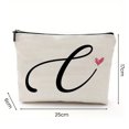 thumbnail image 2 of CSChome Makeup Bag Stylish Makeup Storage Zipper Closure Travel Organizer for Women Mom Friends, 2 of 6