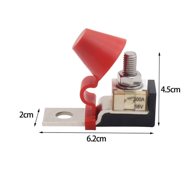 Mrbf Terminal Fuse Block Compact Marine Rated Battery Fuse Fuse Block Holder for Boat 300A