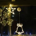 thumbnail image 4 of Yeacher Hanging Fairy LEDs String Lights Curtain Lamp Constant Bright Modes with Santa Claus Design, 4 of 8