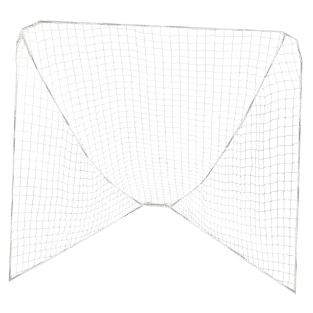 Lipstore Lacrosse Goal Net Hockey Goal Replacement Nets Versatile Sports Training Net White 5mm