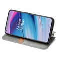 thumbnail image 2 of Case for OnePlus Nord CE 5G Flip Cover Wallet Flip Cover Magnetic Protective - Grey, 2 of 5