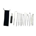 thumbnail image 2 of Xuanheng Trousse d'Outils de Régulation de Piano Accessoires Bricolage Tournevis de Régulation Outils de Piano 13 Pcs, 2 of 8