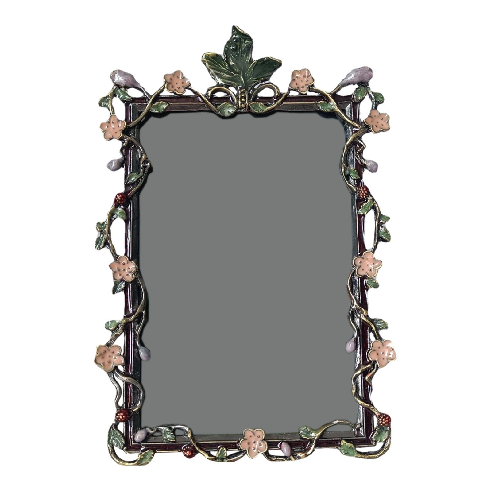 Tnarru Enamel Color Frame Elegant Photo Frame Portable Home Decoration Photo Display Holder for Home Hallway Dining Room 12.7cmx17.78cm