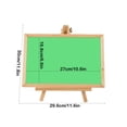 thumbnail image 3 of PRETXORVE chalkboard sign Store Writing Board With Stand Small Blackboard For Students Wooden, 3 of 6