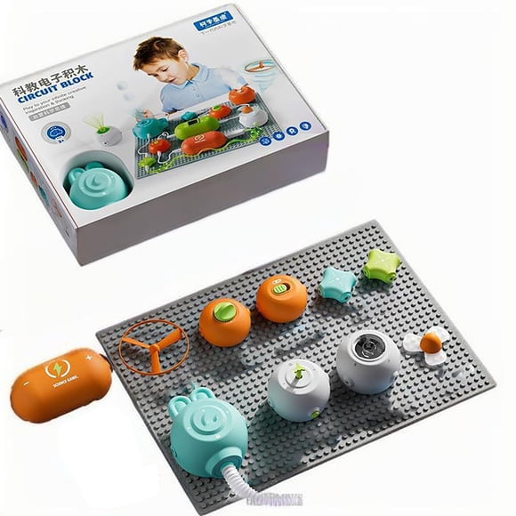 FEIJIBA Explore The World Of Electronics With Our Advanced Electronic Building Block Circuit Board Experiment Building Toys: Designed For Kids Teens And Adults To Circuit Design