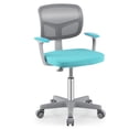 thumbnail image 1 of Gymax Kids Desk Chair Adjustable Height Children Study Chair w/Auto Brake Casters Green, 1 of 10