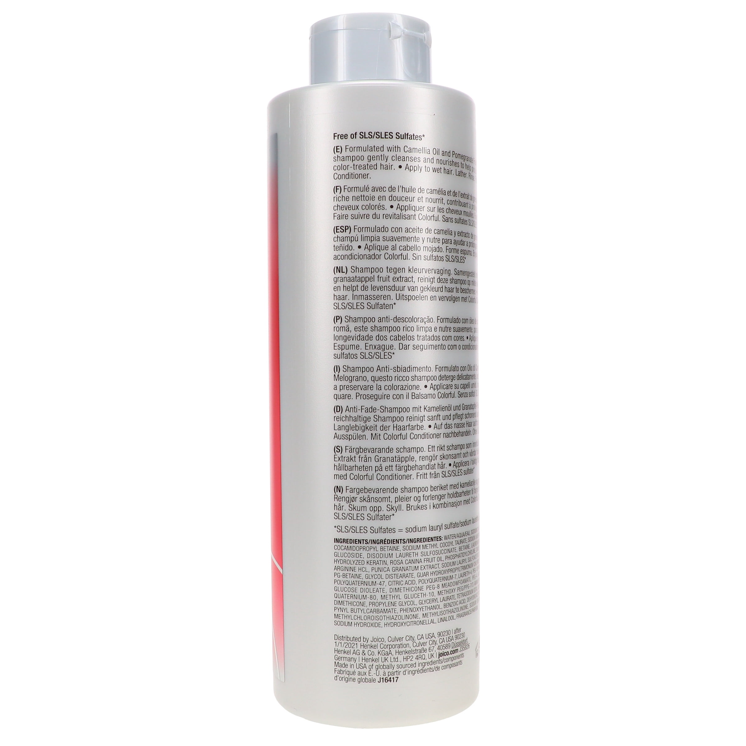 JOICO COLORFUL ANTI-FADE SHAMPOOING