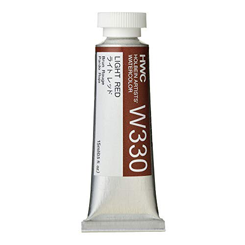 Holbein Artist's Watercolor 15ml Tube (Light Red) W330