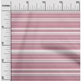 thumbnail image 2 of oneOone Viscose Jersey Pink Fabric Stripes Craft Projects Decor Fabric Printed By The Yard 60 Inch Wide, 2 of 4