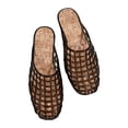 thumbnail image 4 of SZJXBUY Womens Closed Toe Sandals Dressy Summer Casual Clear Jelly Mesh Slide Breathable Slip on Closed Toe Beach Flats Black,37, 4 of 8