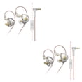 thumbnail image 1 of QualitChoice AK6 PLUS Écouteurs Filaires Oreillette à Réduction de Bruit Casque avec Embouts Blancs avec Micro 2 Ensembles, 1 of 6