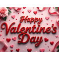 thumbnail image 4 of Valentine's Day Party Decoration Banner Heart Design Backdrop Event Photo Props Love Celebration Romance Gift Box Background, 4 of 4