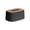 Black, variant on European-Style Elastic Tissue Box for Home and Office Desktop, Universal Fit, Durable Plastic with Rounded Edges, Modern Vertical Stripe Design(Beige)