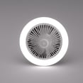thumbnail image 3 of Ceiling Fan with Lights,E27 Ceiling Fan with Lights,Enclosed Low Profile Fan Light,Ceiling Light with Fan,Hidden Fan Delier Gimbal Lamp,Ceiling Fans with Lights, 3 of 5