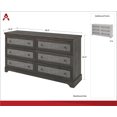thumbnail image 4 of Stone River 6 Drawer Dresser, 4 of 7