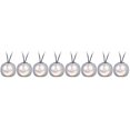 thumbnail image 1 of Halloween Battery Operated EmoteGlow Light String-S/8-Musical Jack Skellington-Disney (Classic White), 1 of 6