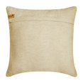 thumbnail image 4 of The HomeCentric Cushion Covers For Couch, Brown Pack of 2, 20x20 inch (50x50 cm) Throw Pillows, Velvet Patchwork Throw Pillows For Couch, Striped Pattern Modern Style Easter - Velvet Band Taupe, 4 of 5