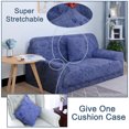 thumbnail image 3 of Unique Bargains Housses de Sofa 1 Pce Tissu Polyester Spandex Extensible Housse Florale, 3 of 9