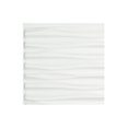 thumbnail image 1 of Fasade Dunes Gloss White Wall Panel Sample 12" x 12", 1 of 1