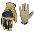 thumbnail image 1 of True Grip 103521 Leather Hybrid Impact Gloves - Large, 1 of 1