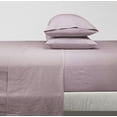 thumbnail image 1 of Cotton Solid Prewashed sheet Set, 1 of 2