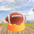 thumbnail image 4 of Support Hexagonal pour Ballon Durable Léger Football Polyvalent Volleyball Portable Orange, 4 of 9