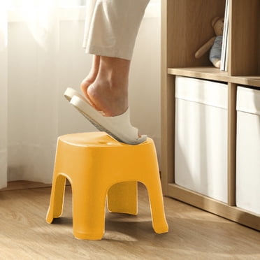 Yhmxh Home Decor Living Room Decor Plastic Mini Stool For Home - Thickened Ideal For Living Room Bathroom Shoe Changing - Sturdy And Lightweight plastics small stools
